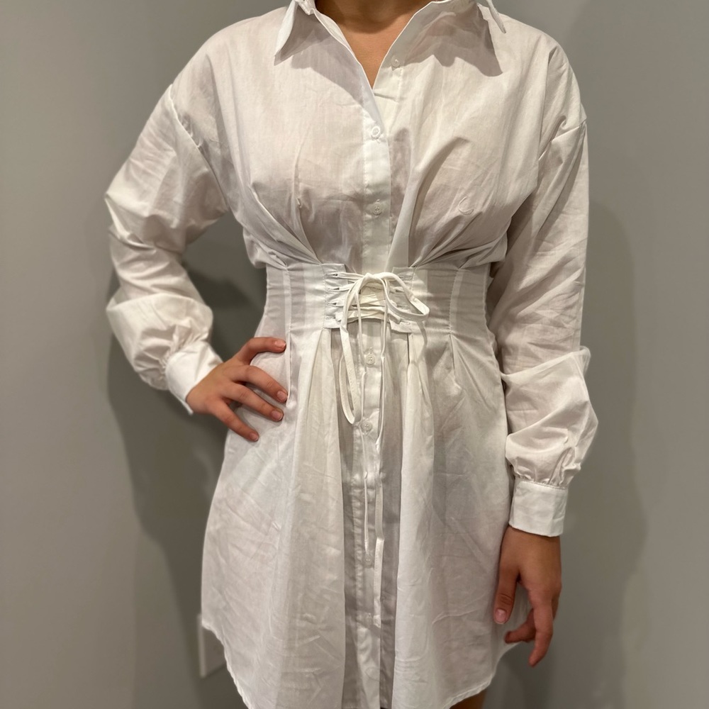 White tie dress